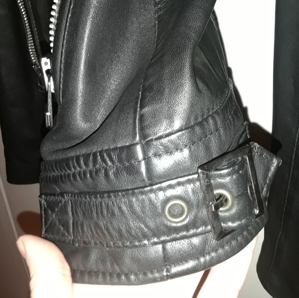 Mango Leather Jacket - image 2